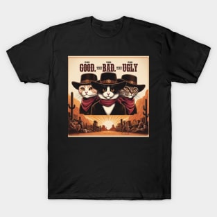 Cowboy Cats. T-Shirt